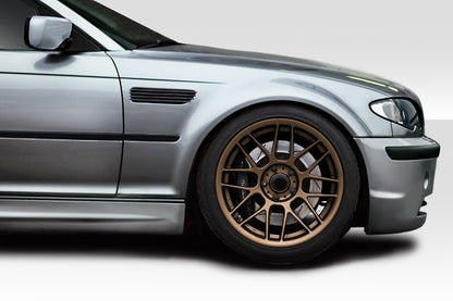 Extreme Dimensions Duraflex M3 Look Front Fenders Compatible With 2002-2005 BMW 3 Series - 2 Piece - 116010