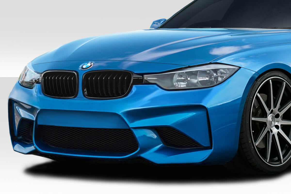 Extreme Dimensions Duraflex M2 Look Front Bumper Cover Compatible With 2012-2018 BMW 3 Series - 1 Piece - 116018