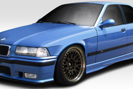 Extreme Dimensions Duraflex C Spec Front Fenders Flare Compatible With 1992-1998 BMW 3 Series - 2 Piece - 116022