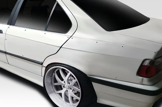 Extreme Dimensions Duraflex C Spec Rear Fender Flares Compatible With 1992-1998 BMW 3 Series - 2 Piece - 116023
