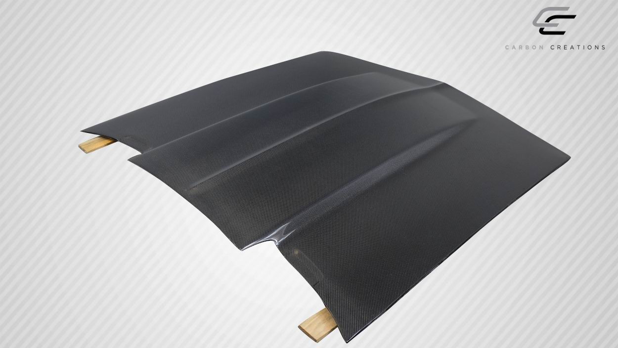 Carbon Creations 2" Cowl Hood Compatible With 1967-1969 Chevrolet Camaro - 1 Piece - 116033