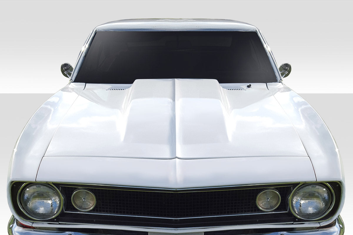 Extreme Dimensions Duraflex 2" Cowl Hood Compatible With 1967-1969 Chevrolet Camaro - 1 Piece - 116034