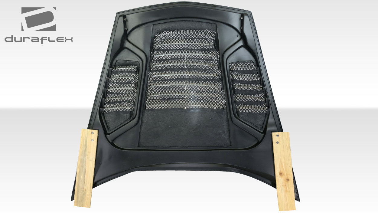 Extreme Dimensions Duraflex World Challenge Look Hood Compatible With 2005-2013 Chevrolet Corvette - 1 Piece - 116040