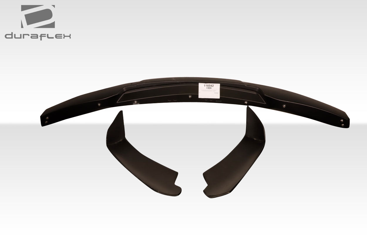 Extreme Dimensions Duraflex Wickerbill Wing Spoiler Compatible With 2014-2019 Chevrolet Corvette - 3 Piece - 116042