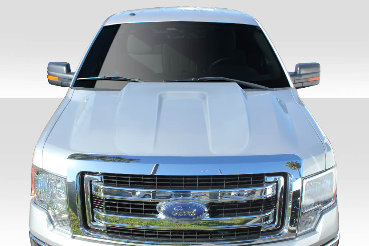Extreme Dimensions Duraflex 2" Cowl Hood Compatible With 2009-2014 Ford F150 - 1 Piece - 116046