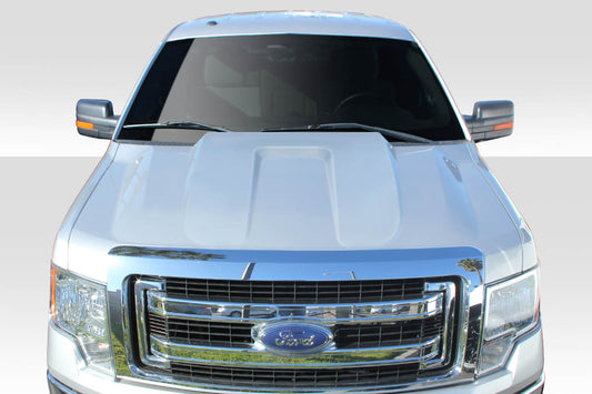 Extreme Dimensions Duraflex 2" Cowl Hood Compatible With 2009-2014 Ford F150 - 1 Piece - 116046