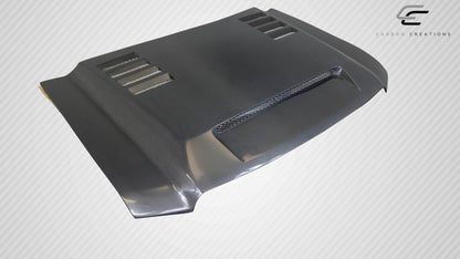 Carbon Creations RKS Hood Compatible With 2015-2019 GMC Sierra - 1 Piece - 116051