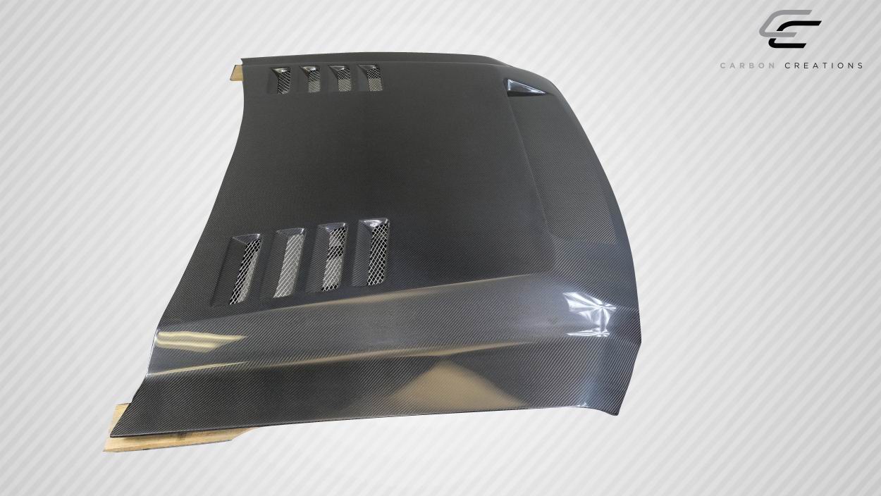 Carbon Creations RKS Hood Compatible With 2015-2019 GMC Sierra - 1 Piece - 116051