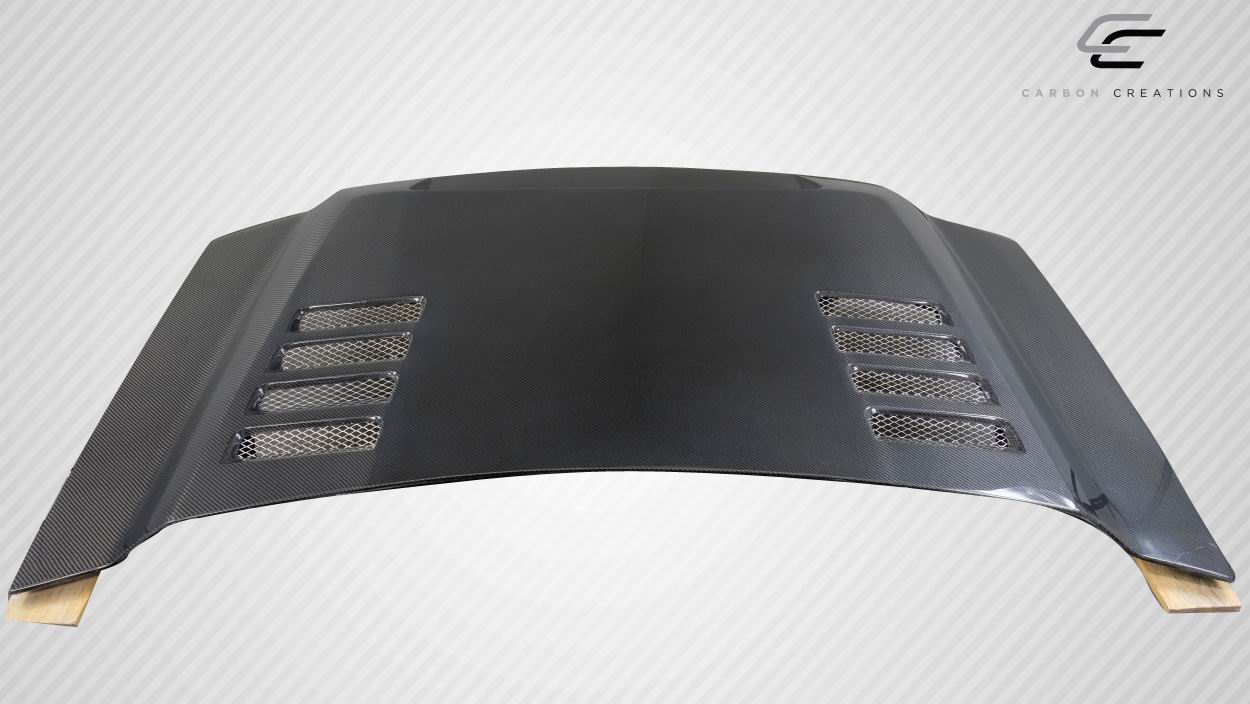 Carbon Creations RKS Hood Compatible With 2015-2019 GMC Sierra - 1 Piece - 116051