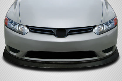 Carbon Creations MDF Front Lip Spoiler Compatible With 2006-2008 Honda Civic - 1 Piece - 116058