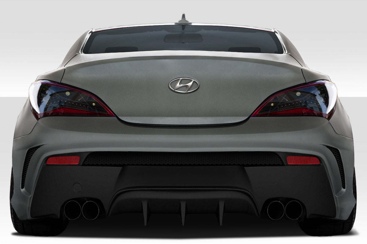 Extreme Dimensions Duraflex MSR Rear Bumper Cover Compatible With 2010-2016 Hyundai Genesis - 1 Piece - 116072