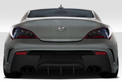 Extreme Dimensions Duraflex MSR Rear Bumper Cover Compatible With 2010-2016 Hyundai Genesis - 1 Piece - 116072