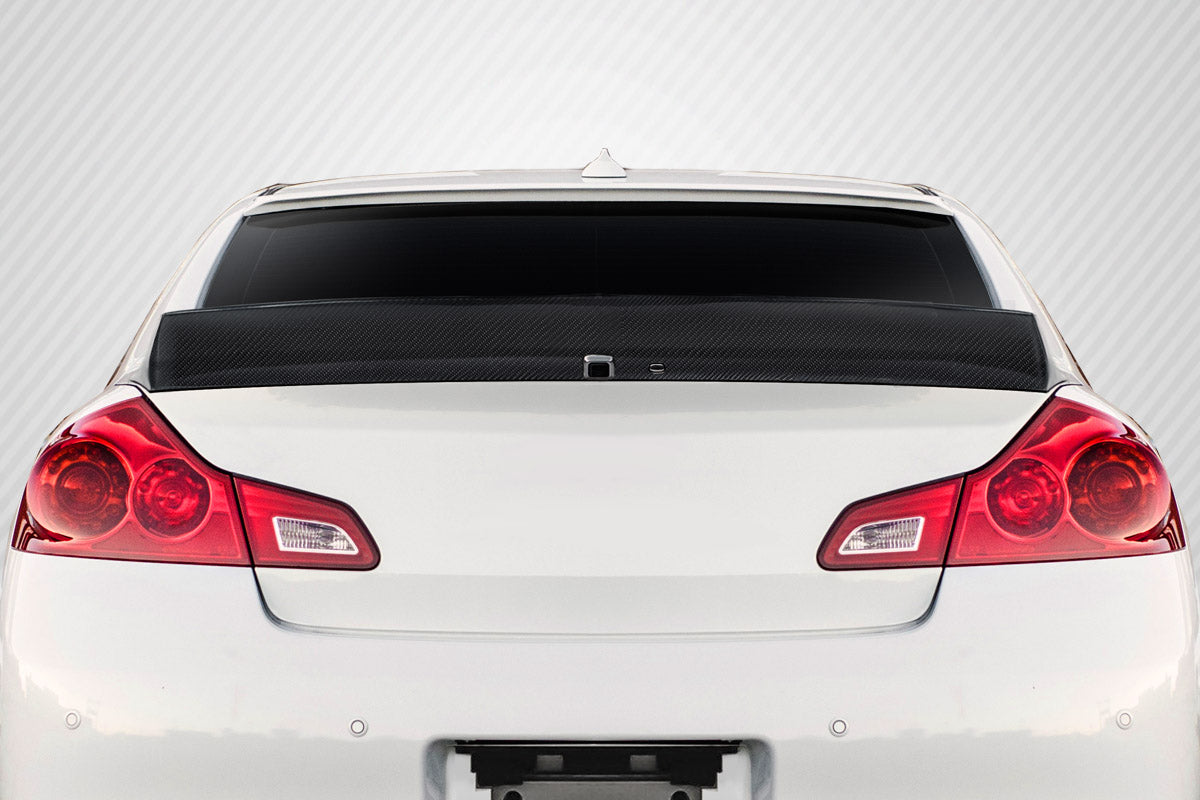 Carbon Creations LBW Wing Spoiler Compatible With 2008-2015 Infiniti G Sedan - 1 Piece - 116077
