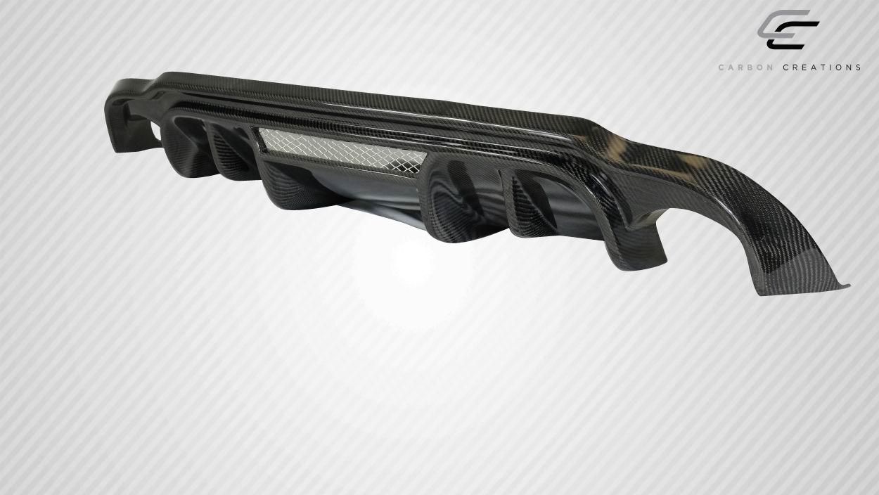 Carbon Creations Lighspeed Rear Lip Add On Spoiler Compatible With 2014-2017 Infiniti Q50 - 1 Piece - 116082