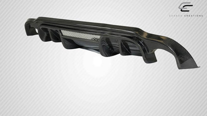 Carbon Creations Lighspeed Rear Lip Add On Spoiler Compatible With 2014-2017 Infiniti Q50 - 1 Piece - 116082