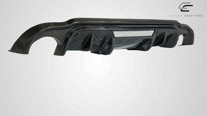 Carbon Creations Lighspeed Rear Lip Add On Spoiler Compatible With 2014-2017 Infiniti Q50 - 1 Piece - 116082