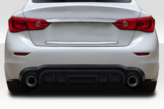 Extreme Dimensions Duraflex Lighspeed Rear Lip Add On Spoiler Compatible With 2014-2017 Infiniti Q50 - 1 Piece - 116083