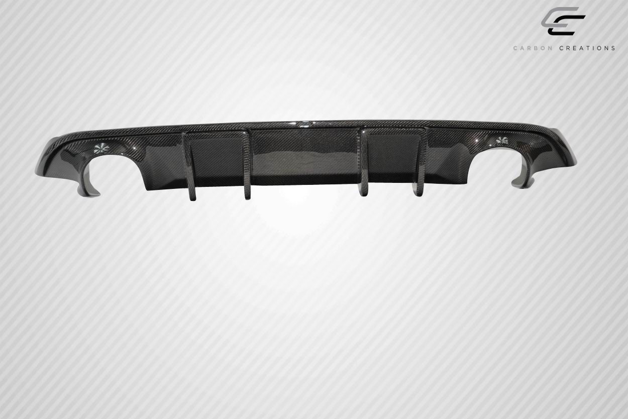 Carbon Creations J Spec Rear Diffuser Compatible With 2017-2022 Infiniti Q60 - 3 Piece - 116088