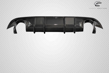 Carbon Creations J Spec Rear Diffuser Compatible With 2017-2022 Infiniti Q60 - 3 Piece - 116088