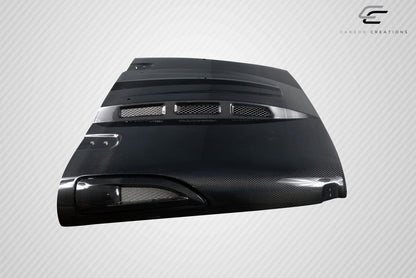 Carbon Creations Energy Hood Compatible With 2019-2023 Jeep Wrangler JL Gladiator JT - 1 Piece - 116092
