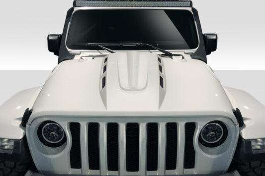 Extreme Dimensions Duraflex Energy Hood Compatible With 2019-2023 Jeep Wrangler JL - 1 Piece - 116093