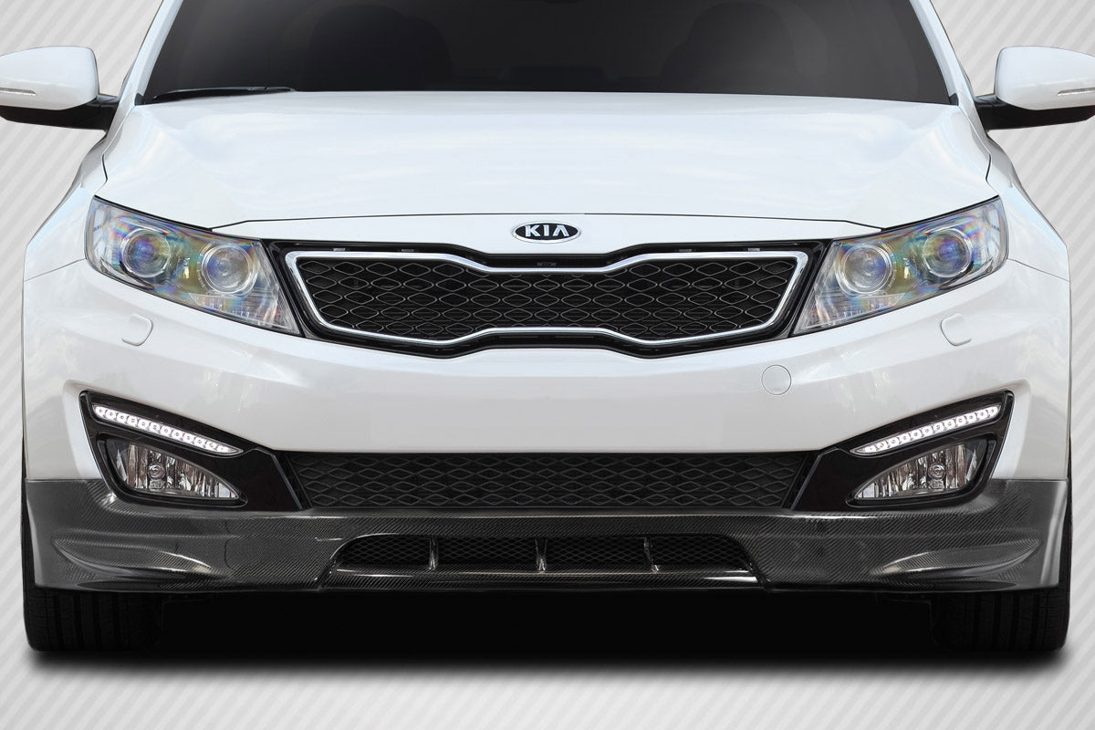 Carbon Creations CPR Front Lip Spoiler Compatible With 2011-2013 Kia Optima - 1 Piece - 116098