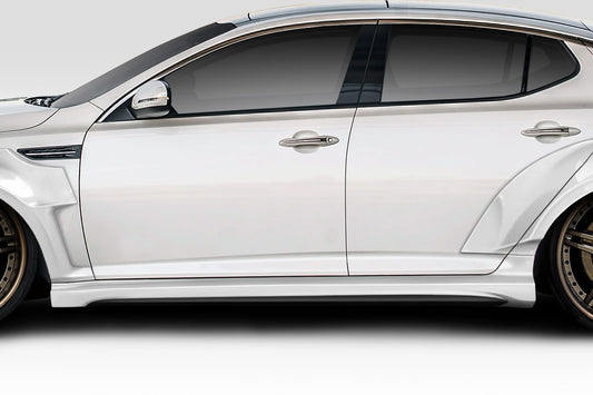 Extreme Dimensions Duraflex CPR Side Skirts Compatible With 2011-2013 Kia Optima - 2 Piece - 116103