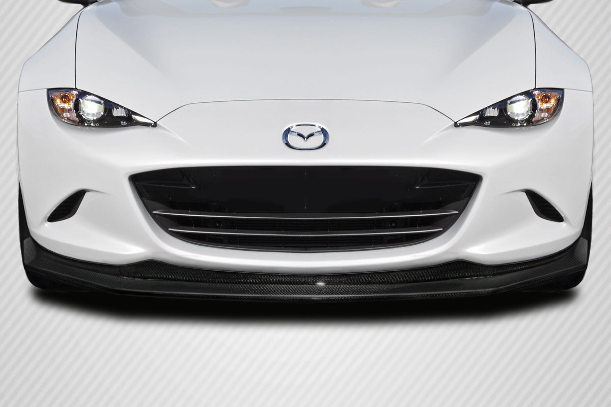 Carbon Creations C Speed Front Lip Spoiler Under Spoiler Compatible With 2016-2023 Mazda Miata MX-5 - 1 Piece - 116110