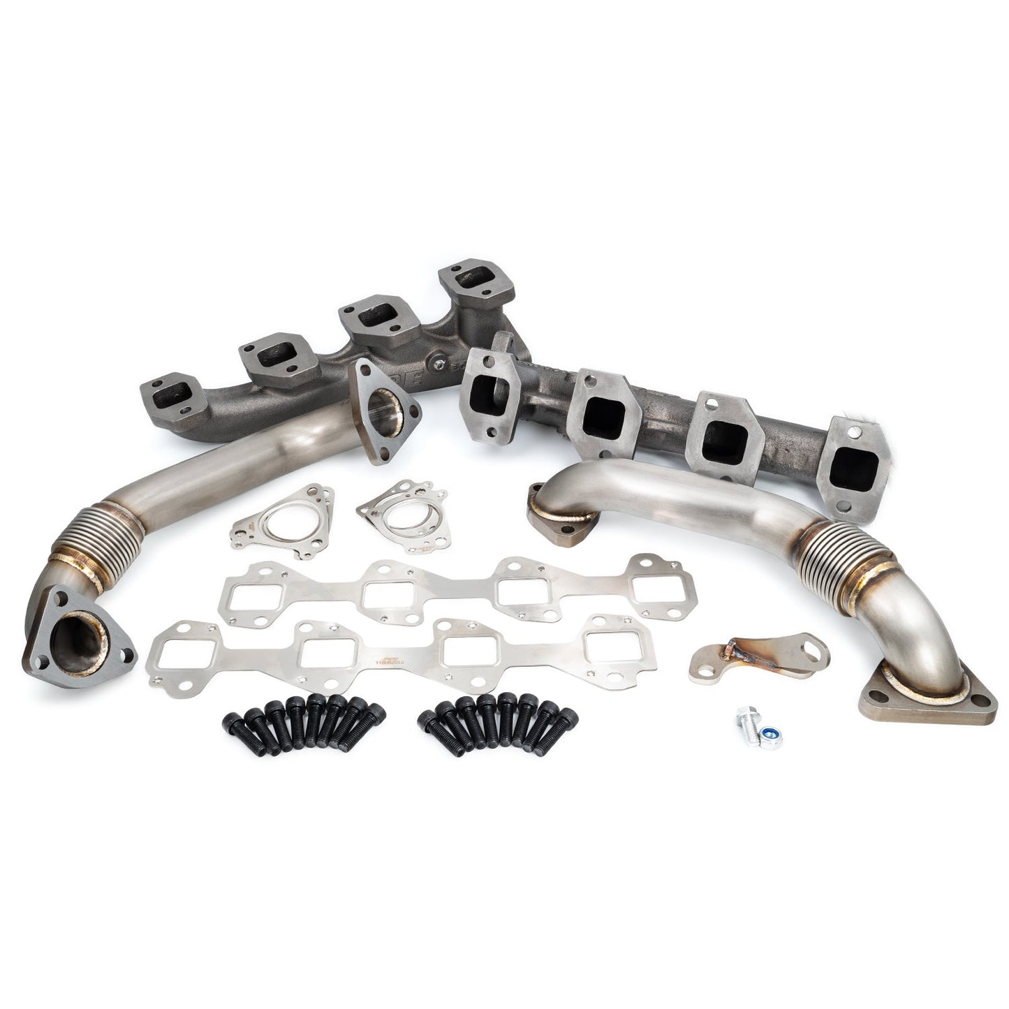 GM 6.6L Duramax High-Flow Exhaust Manifolds and Up-Pipes Kits ppepower