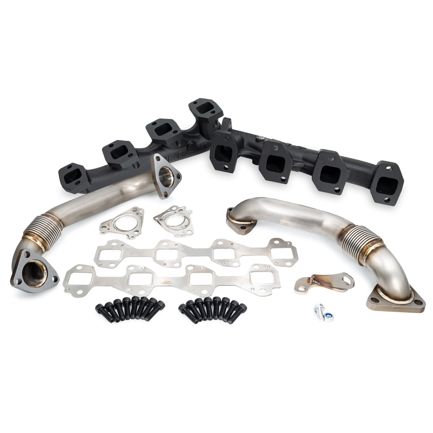 GM 6.6L Duramax High-Flow Exhaust Manifolds and Up-Pipes Kits ppepower