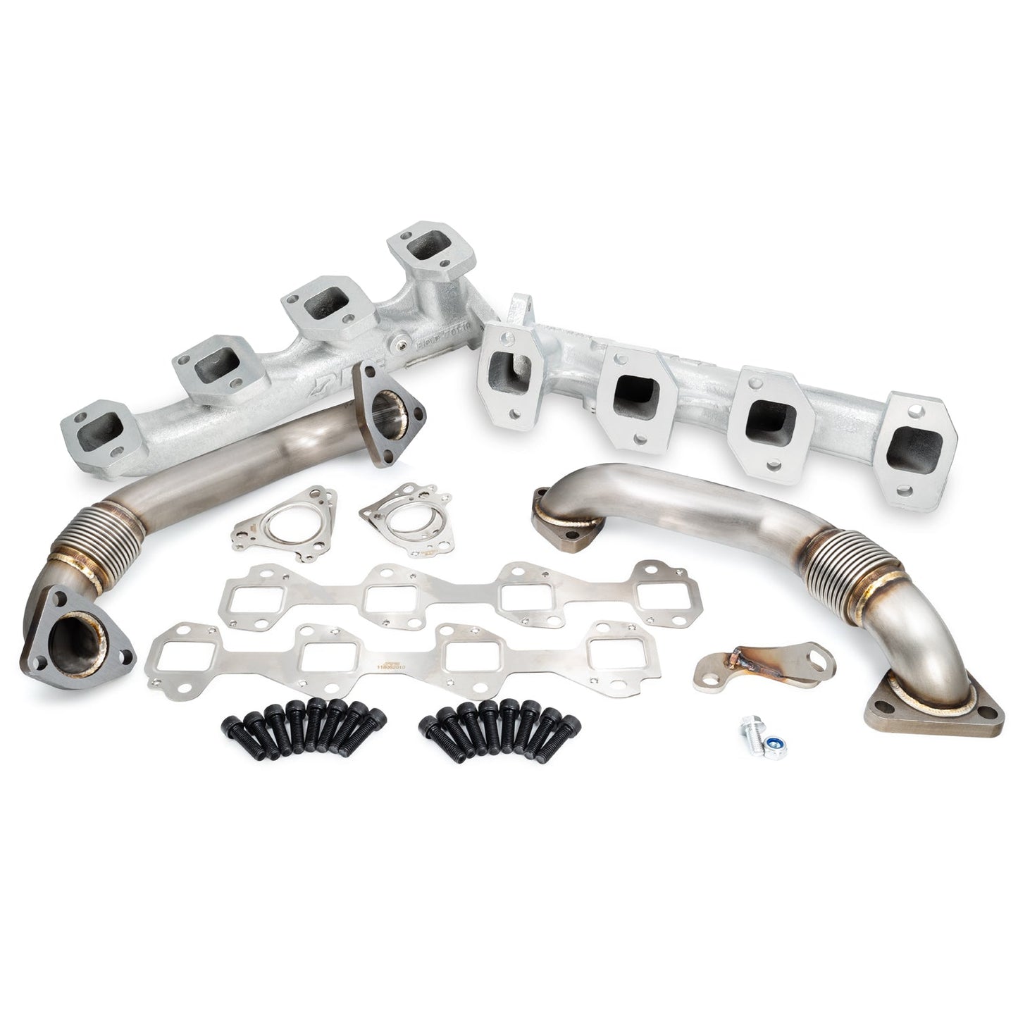 GM 6.6L Duramax High-Flow Exhaust Manifolds and Up-Pipes Kits ppepower