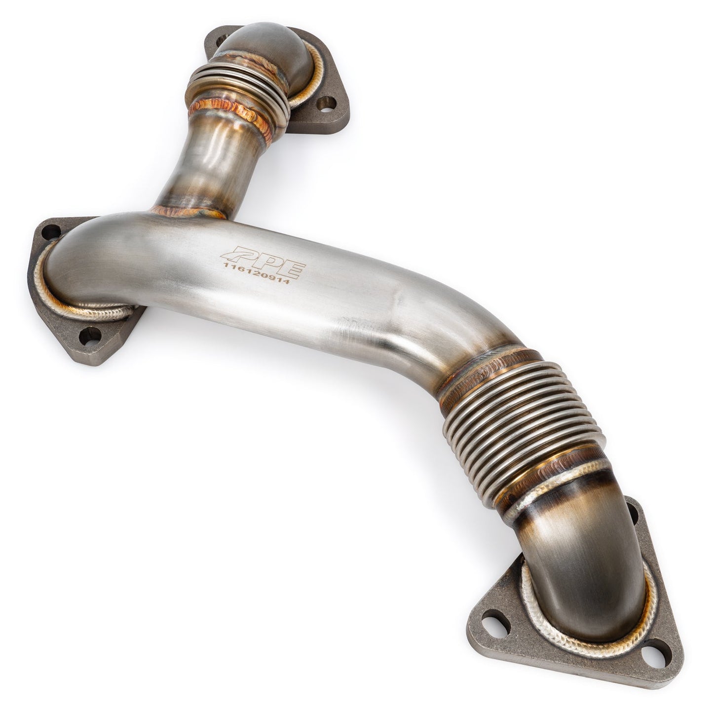 GM 6.6L Duramax Replacement Up-Pipe (Passenger Side) for OEM Exhaust Manifold ppepower