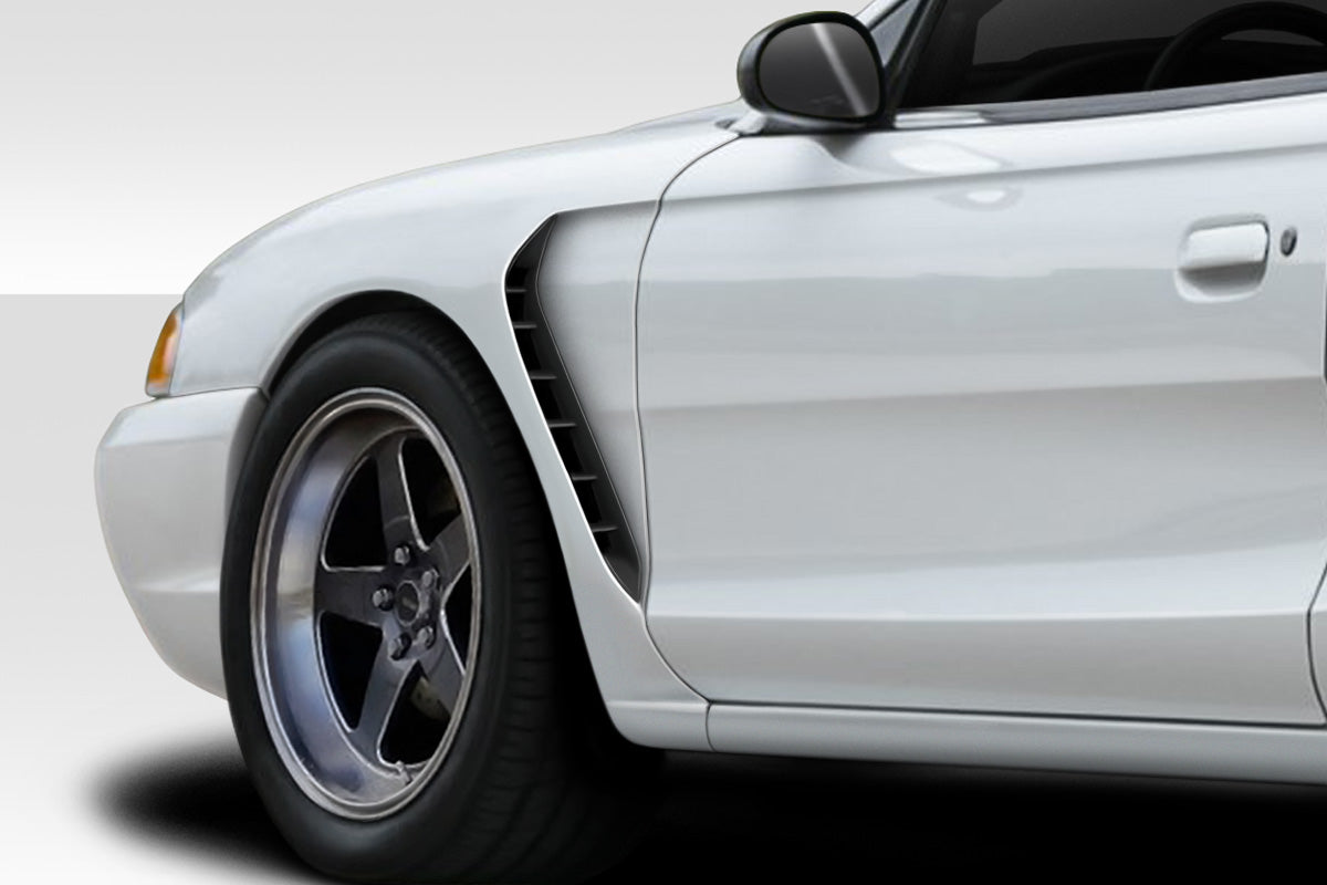 Extreme Dimensions Duraflex GT350 Look Front Fenders Compatible With 1994-1998 Ford Mustang - 2 Piece - 116120
