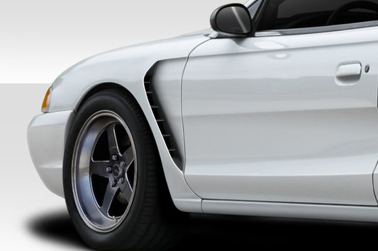 Extreme Dimensions Duraflex GT350 Look Front Fenders Compatible With 1994-1998 Ford Mustang - 2 Piece - 116120