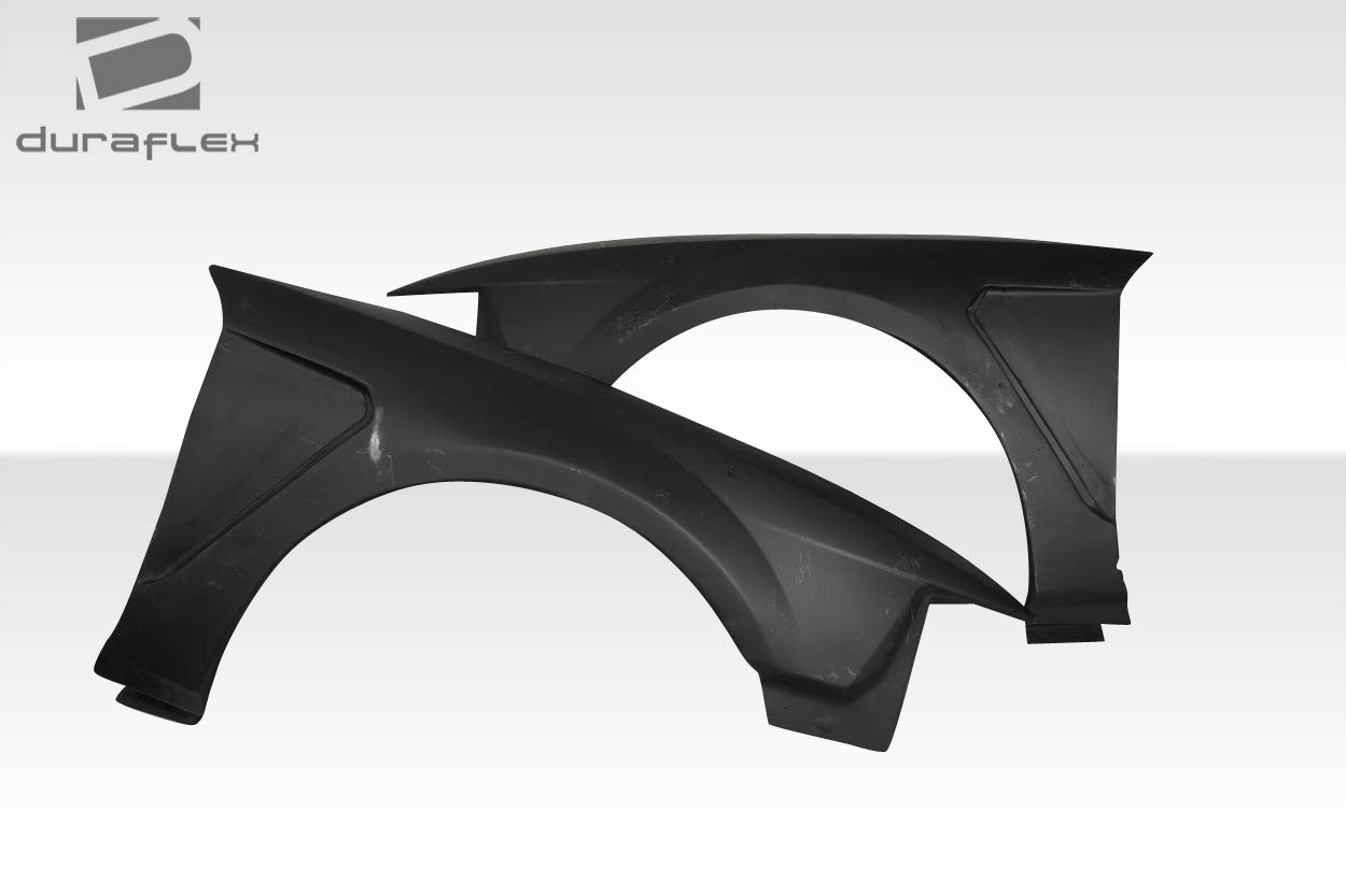 Extreme Dimensions Duraflex GT350 Look Front Fenders Compatible With 1999-2004 Ford Mustang - 2 Piece - 116121