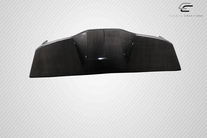 Carbon Creations VTX Rear Lip Add On Spoiler Compatible With 2003-2008 Nissan 350Z - 2 Piece - 116122