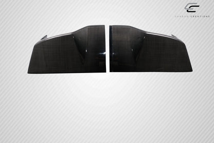 Carbon Creations VTX Rear Lip Add On Spoiler Compatible With 2003-2008 Nissan 350Z - 2 Piece - 116122