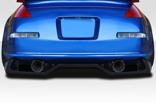 Extreme Dimensions Duraflex VTX Rear Lip Add On Spoiler Compatible With 2003-2008 Nissan 350Z - 2 Piece - 116123