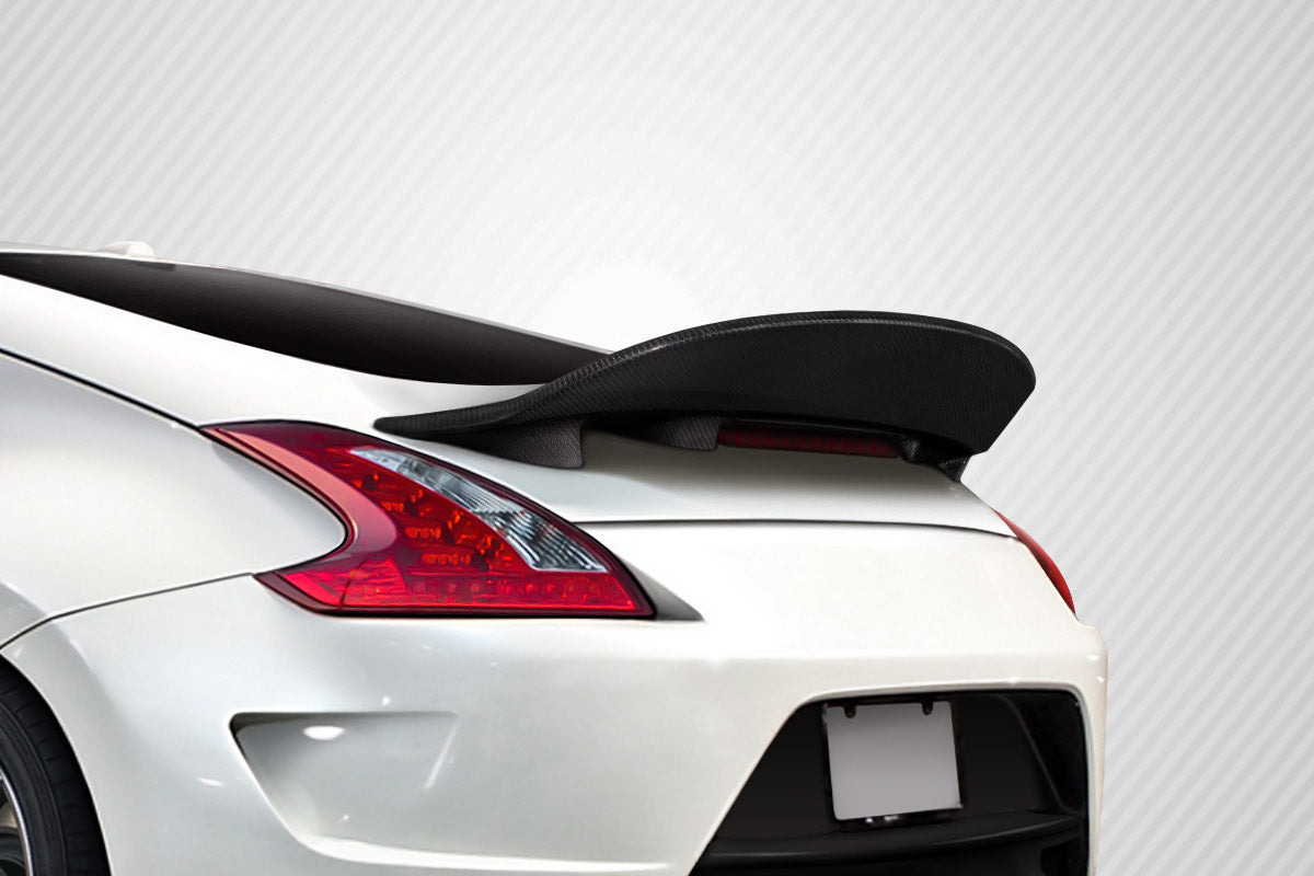 Carbon Creations Tornado Rear Wing Spoiler Compatible With 2009-2020 Nissan 370z Z34 Coupe - 1 Piece - 116124