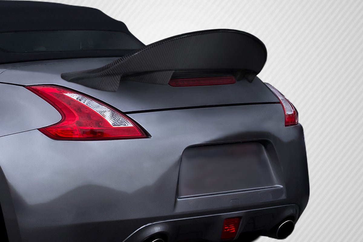 Carbon Creations Tornado Rear Wing Spoiler Compatible With 2009-2020 Nissan 370 Z34 Convertible - 1 Piece - 116126