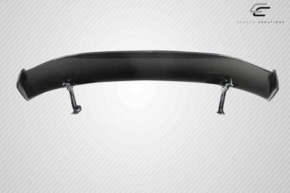 Carbon Creations GT4 Look Rear Wing Spoiler Trunk Lid Spoiler Compatible With 2014-2023 Cayman 718 - 3 Piece - 116140