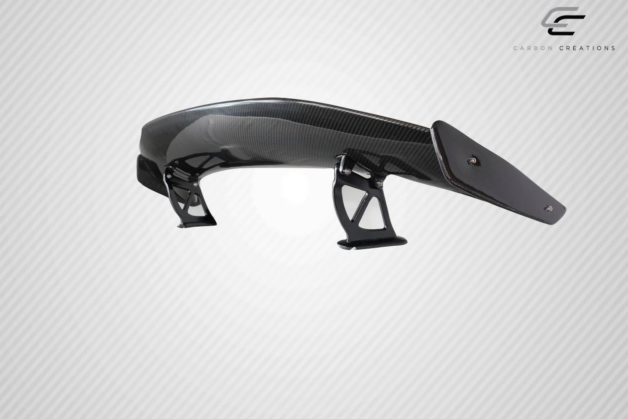 Carbon Creations GT4 Look Rear Wing Spoiler Trunk Lid Spoiler Compatible With 2014-2023 Cayman 718 - 3 Piece - 116140