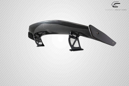 Carbon Creations GT4 Look Rear Wing Spoiler Trunk Lid Spoiler Compatible With 2014-2023 Cayman 718 - 3 Piece - 116140
