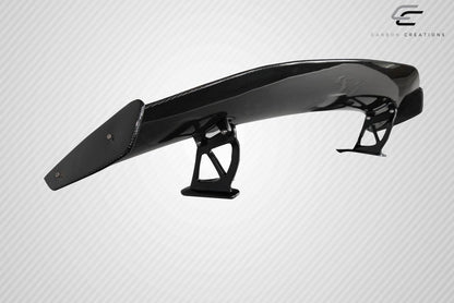 Carbon Creations GT4 Look Rear Wing Spoiler Trunk Lid Spoiler Compatible With 2014-2023 Cayman 718 - 3 Piece - 116140