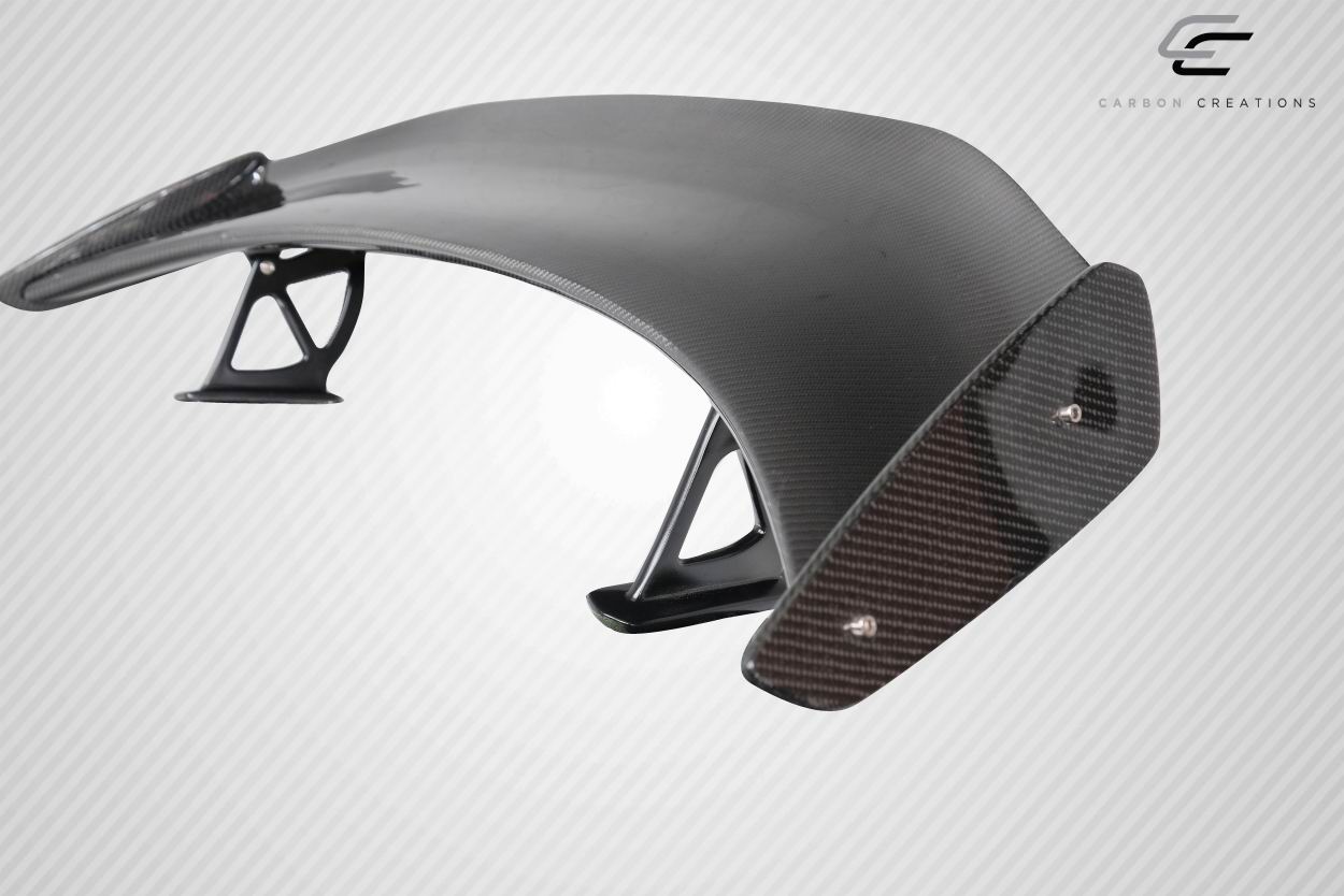 Carbon Creations GT4 Look Rear Wing Spoiler Trunk Lid Spoiler Compatible With 2014-2023 Cayman 718 - 3 Piece - 116140