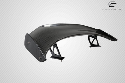 Carbon Creations GT4 Look Rear Wing Spoiler Trunk Lid Spoiler Compatible With 2014-2023 Cayman 718 - 3 Piece - 116140
