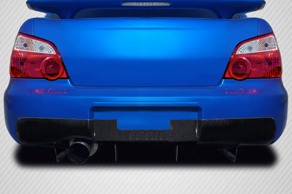 Carbon Creations MTS Rear Lip Add On Spoiler Compatible With 2002-2007 Subaru Impreza - 3 Piece - 116142
