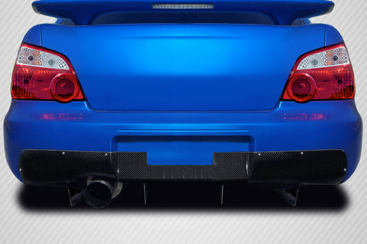 Carbon Creations MTS Rear Lip Add On Spoiler Compatible With 2002-2007 Subaru Impreza - 3 Piece - 116142