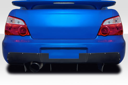 Extreme Dimensions Duraflex MTS Rear Lip Add On Spoiler Compatible With 2002-2007 Subaru Impreza - 3 Piece - 116143