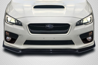 Carbon Creations C Speed Front Lip Spoiler Under Spoiler Compatible With 2015-2017 Subaru WRX - 1 Piece - 116146
